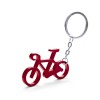 Red Bicycle Shaped Keyrings